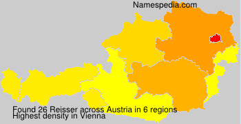 Surname Reisser in Austria Surname Reisser in Austria