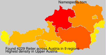Surname Reiter in Austria Surname Reiter in Austria