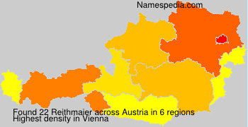 Surname Reithmaier in Austria Surname Reithmaier in Austria