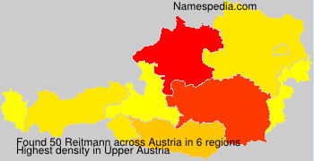 Surname Reitmann in Austria Surname Reitmann in Austria