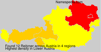 Surname Reitzner in Austria Surname Reitzner in Austria