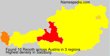 Surname Renoth in Austria Surname Renoth in Austria