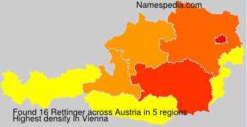 Surname Rettinger in Austria Surname Rettinger in Austria