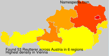 Surname Reutterer in Austria Surname Reutterer in Austria