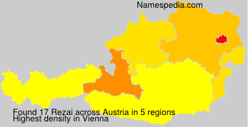 Surname Rezai in Austria Surname Rezai in Austria