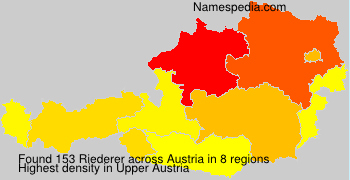 Surname Riederer in Austria Surname Riederer in Austria