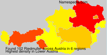 Surname Riedmuller in Austria Surname Riedmuller in Austria