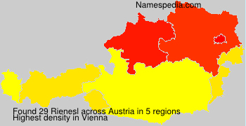 Surname Rienesl in Austria Surname Rienesl in Austria