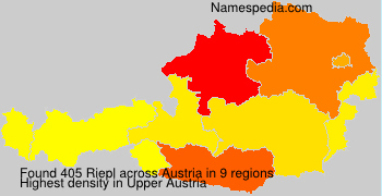 Surname Riepl in Austria Surname Riepl in Austria