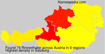 Surname Rinnerthaler in Austria Surname Rinnerthaler in Austria