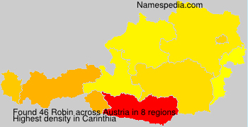 Surname Robin in Austria Surname Robin in Austria