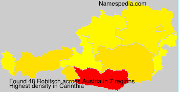 Surname Robitsch in Austria Surname Robitsch in Austria