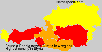 Surname Robnig in Austria Surname Robnig in Austria