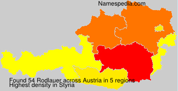 Surname Rodlauer in Austria Surname Rodlauer in Austria