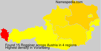 Surname Rogginer in Austria Surname Rogginer in Austria
