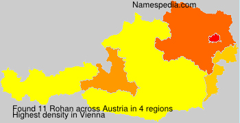Surname Rohan in Austria Surname Rohan in Austria
