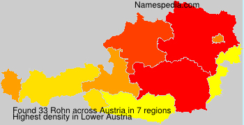 Surname Rohn in Austria Surname Rohn in Austria