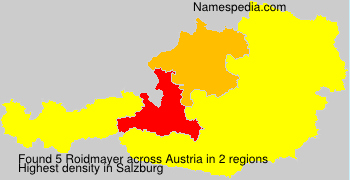 Surname Roidmayer in Austria Surname Roidmayer in Austria