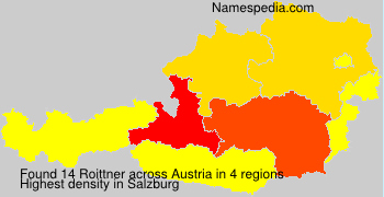 Surname Roittner in Austria Surname Roittner in Austria