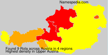 Surname Rola in Austria Surname Rola in Austria