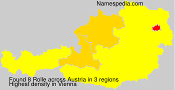 Surname Rolle in Austria Surname Rolle in Austria