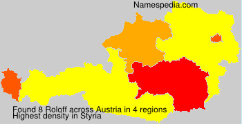 Surname Roloff in Austria Surname Roloff in Austria