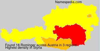 Surname Rominger in Austria Surname Rominger in Austria