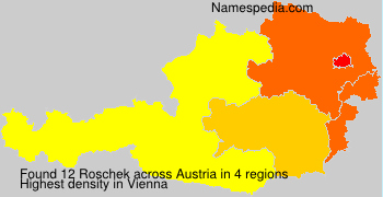 Surname Roschek in Austria Surname Roschek in Austria