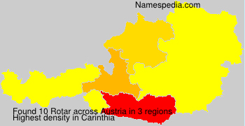 Surname Rotar in Austria Surname Rotar in Austria