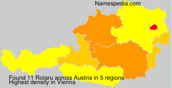 Surname Rotaru in Austria Surname Rotaru in Austria