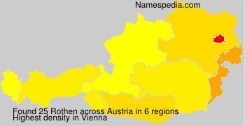 Surname Rothen in Austria Surname Rothen in Austria