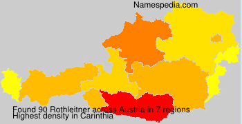 Surname Rothleitner in Austria Surname Rothleitner in Austria