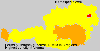 Surname Rothmeyer in Austria Surname Rothmeyer in Austria