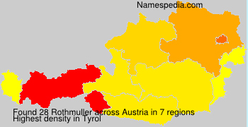 Surname Rothmuller in Austria Surname Rothmuller in Austria