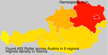 Surname Rotter in Austria Surname Rotter in Austria
