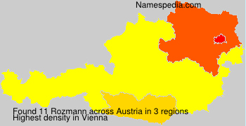Surname Rozmann in Austria Surname Rozmann in Austria