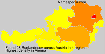 Surname Ruckenbauer in Austria Surname Ruckenbauer in Austria