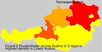 Surname Ruckenthaler in Austria Surname Ruckenthaler in Austria