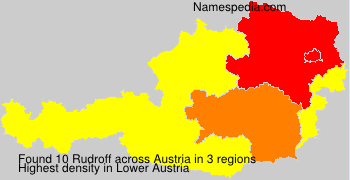 Surname Rudroff in Austria Surname Rudroff in Austria