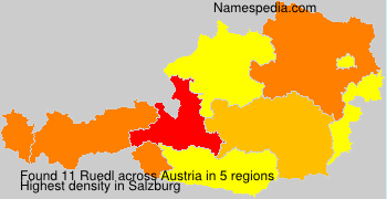 Surname Ruedl in Austria Surname Ruedl in Austria