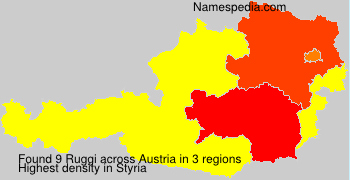 Surname Ruggi in Austria Surname Ruggi in Austria