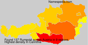 Surname Rumpold in Austria Surname Rumpold in Austria