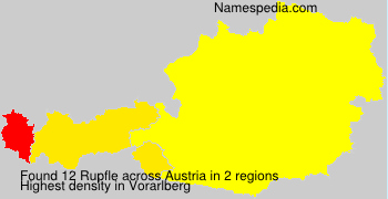 Surname Rupfle in Austria Surname Rupfle in Austria