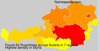 Surname Ruschitzka in Austria Surname Ruschitzka in Austria