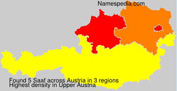 Surname Saaf in Austria Surname Saaf in Austria