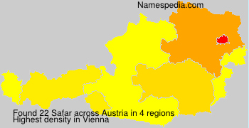 Surname Safar in Austria Surname Safar in Austria