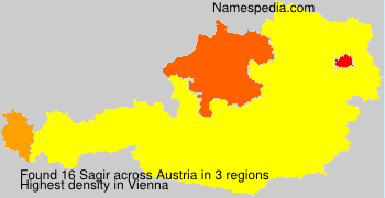 Surname Sagir in Austria Surname Sagir in Austria