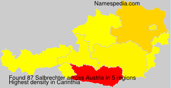 Surname Salbrechter in Austria Surname Salbrechter in Austria