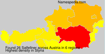 Surname Salfellner in Austria Surname Salfellner in Austria
