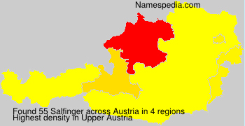 Surname Salfinger in Austria